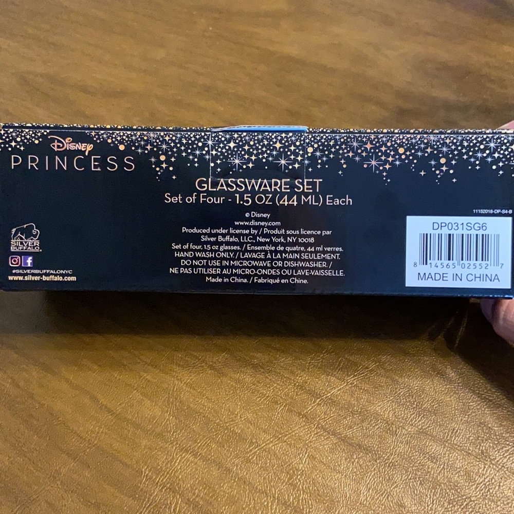 Disney Princess Shotglasses - Picture 2 of 2